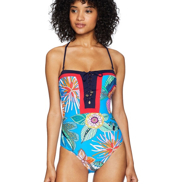 Trina Turk Other - NWT $160 TRINA TURK 12 TAHITI TROPICAL ONE PIECE